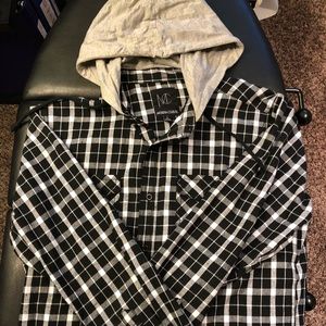 Button Down Hoodie